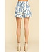 Zoe Printed High Waisted Shorts