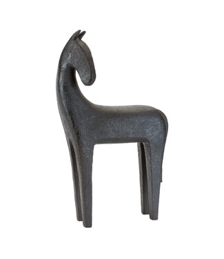 11.5"L x 18.25"H Horse Resin