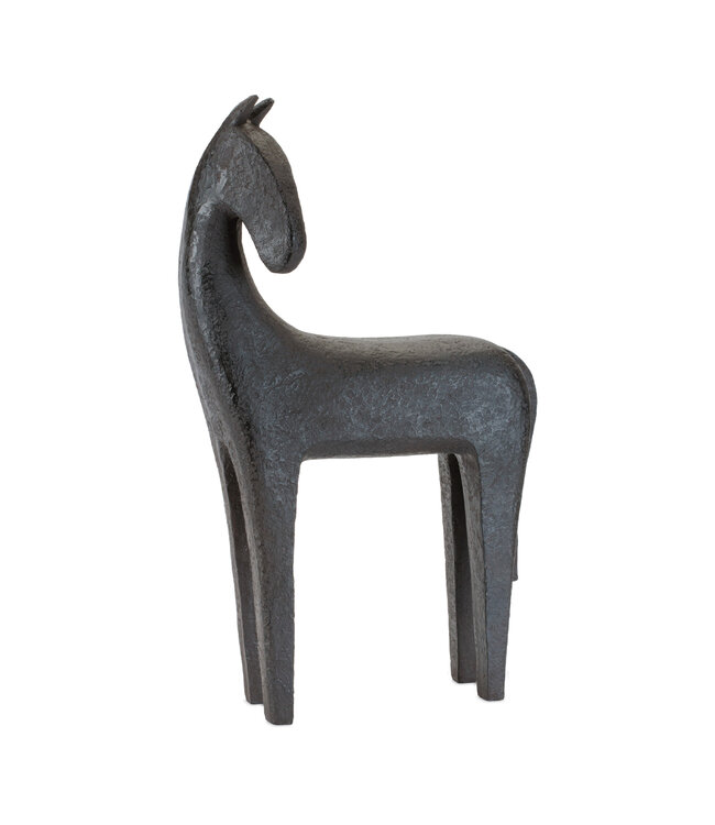11.5"L x 18.25"H Horse Resin
