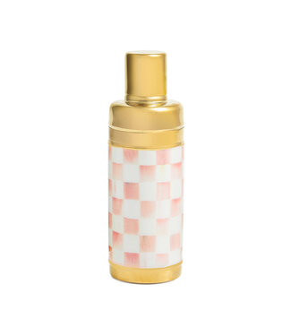 MACKENZIE CHILDS Rosy Check 3260 Cocktail Shaker