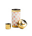 MACKENZIE CHILDS Rosy Check 3260 Cocktail Shaker