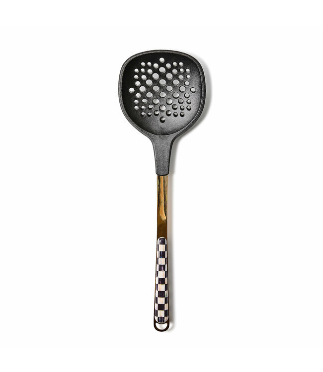 MACKENZIE CHILDS Courtly Check Slotted Turner