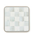 MACKENZIE CHILDS Sterling Check Cork Back Coasters, Set of 4