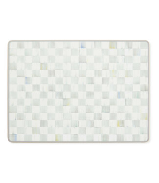 MACKENZIE CHILDS Sterling Check Cork Back Placemats, Set of 4