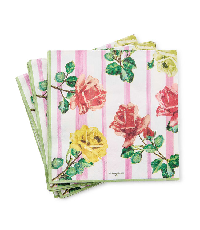 MACKENZIE CHILDS Garden Gala Dinner Paper Napkins