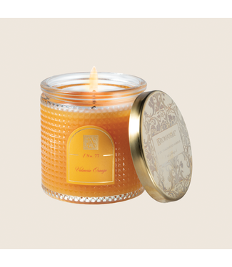 AROMATIQUE Valencia Orange - Textured Glass Candle