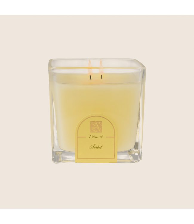 AROMATIQUE Sorbet - Cube Glass Candle