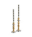 MACKENZIE CHILDS Courtly Candlestick