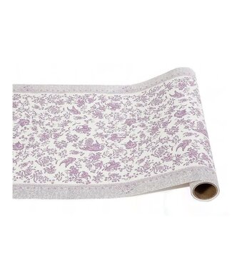 HESTER & COOK 20" Wide x 25' Long Lilac Regal Peacock Runner