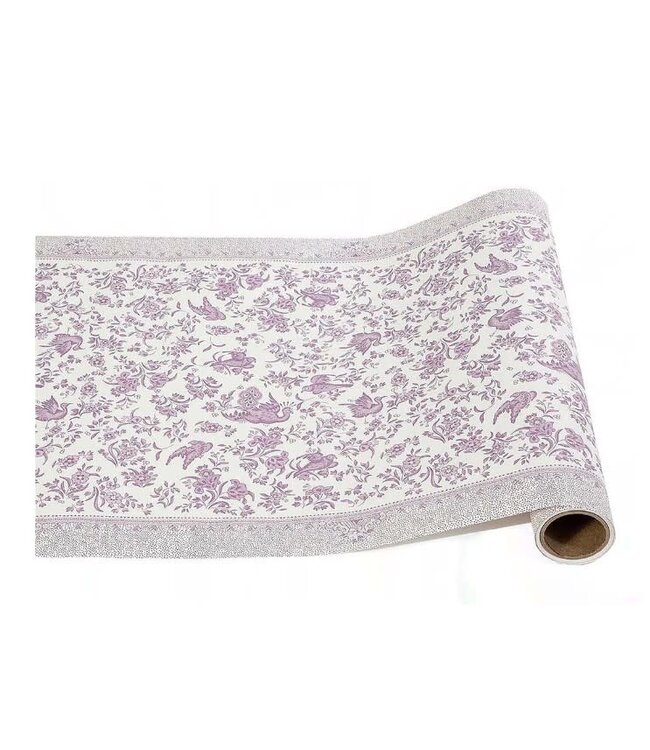HESTER & COOK 20" Wide x 25' Long Lilac Regal Peacock Runner