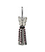 MACKENZIE CHILDS Butterfly Beaded Tassel