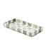 MACKENZIE CHILDS Sterling Check Capiz Vanity Tray