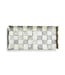 MACKENZIE CHILDS Sterling Check Capiz Vanity Tray