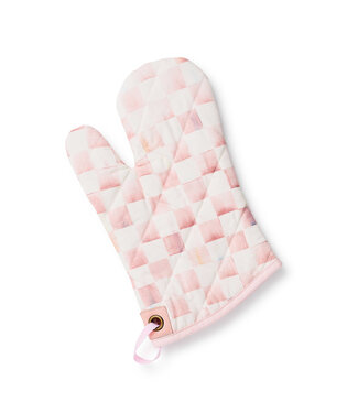MACKENZIE CHILDS Rosy Check Oven Mitt