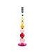 MACKENZIE CHILDS Fairy Tale Glass Candlestick