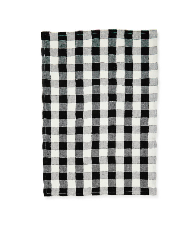 MACKENZIE CHILDS Check Linen Dish Towel