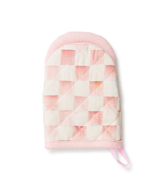 MACKENZIE CHILDS Rosy Check Mini Mitt