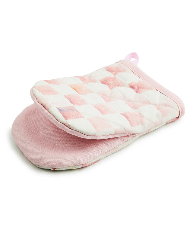 MACKENZIE CHILDS Rosy Check Mini Mitt