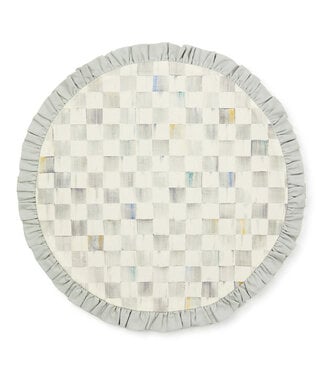 MACKENZIE CHILDS Sterling Check Round Placemat