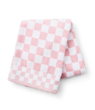 MACKENZIE CHILDS Rosy Check Bath Towel