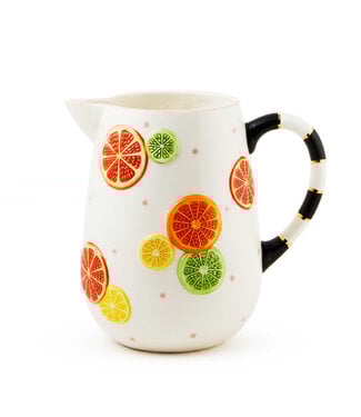 MACKENZIE CHILDS Tutti Frutti Pitcher
