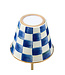 MACKENZIE CHILDS Royal Check LED Rechargeable Cafe Table Lamp