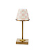 MACKENZIE CHILDS Rosy Check LED Rechargeable Cafe Table Lamp