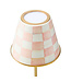 MACKENZIE CHILDS Rosy Check LED Rechargeable Cafe Table Lamp