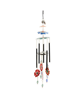 MACKENZIE CHILDS Flower Power Wind Chime