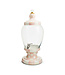 MACKENZIE CHILDS Rosy Check Beverage Hostess