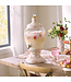 MACKENZIE CHILDS Rosy Check Beverage Hostess