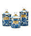 MACKENZIE CHILDS Royal English Garden Canister
