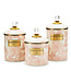 MACKENZIE CHILDS Rosy English Garden Canister