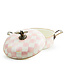 MACKENZIE CHILDS Rosy Check 5 Qt. Casserole