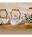 MACKENZIE CHILDS Sterling Check Whistling Tea Kettle
