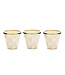 MACKENZIE CHILDS Rosy Check Herb Pot  - Sold Individually