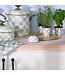 MACKENZIE CHILDS Sterling Check Kitchen Timer