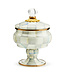 MACKENZIE CHILDS Sterling Check Curiosity Pot