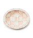 MACKENZIE CHILDS Rosy Check Soap Dish