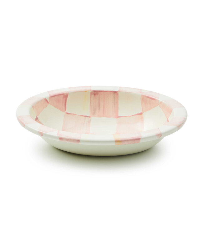 MACKENZIE CHILDS Rosy Check Soap Dish