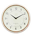 MACKENZIE CHILDS Rosy Check School Wall Clock