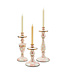 MACKENZIE CHILDS Rosy Check Candlestick