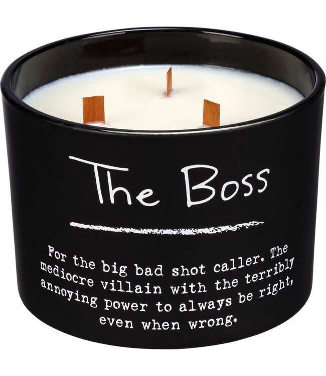 The Boss Poetry Candle