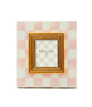 MACKENZIE CHILDS Rosy Check 2.5" x 3" Frame