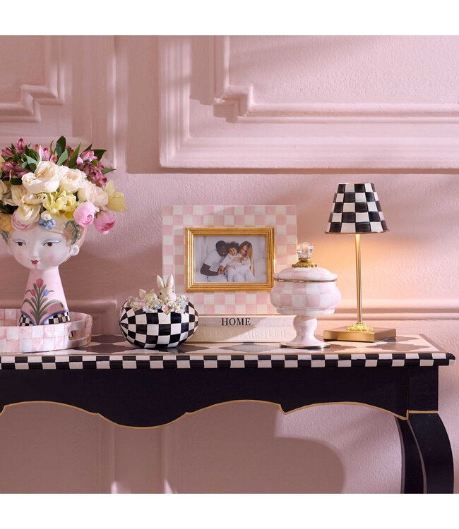 MACKENZIE CHILDS Rosy Check 4" x 6" Frame