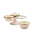 MACKENZIE CHILDS Rosy Check Triplicity