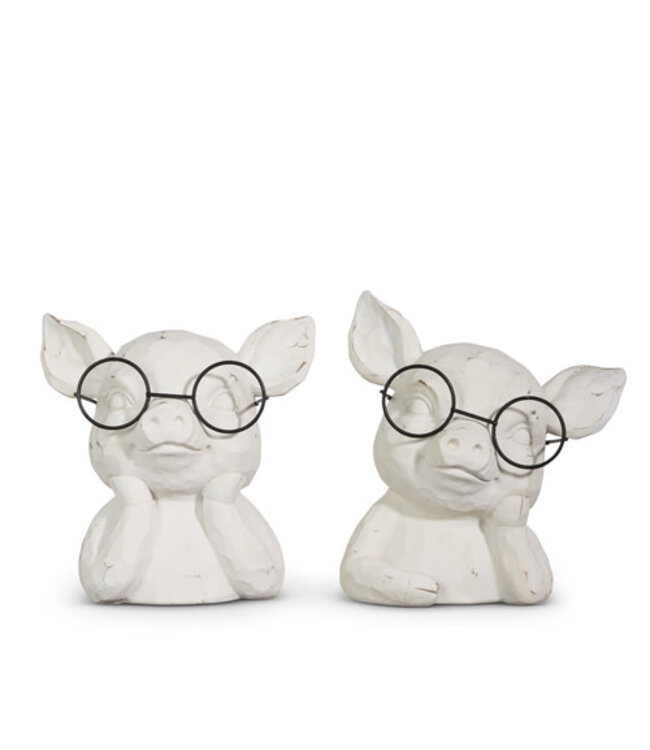 7" Pig in Glasses Bus