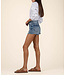 KUT FROM THE KLOTH Jane High Rise Short With Fray