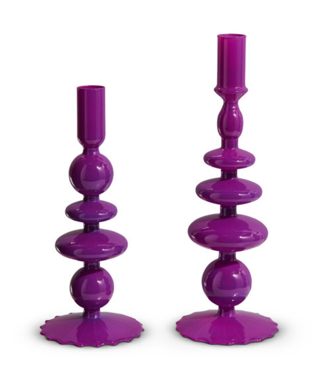 Purple Candle Sticks