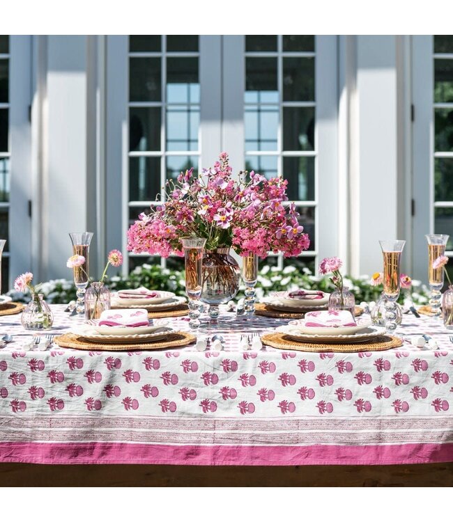 POMEGRANATE Rosé Tablecloth
